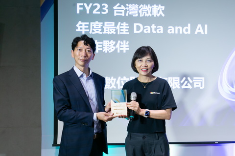 賀！雲馥數位再度榮獲微軟年度最佳Data And AI合作夥伴獎